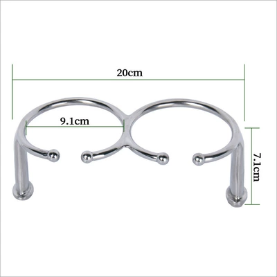 Stainless Steel Cup Holder Avtomobil ehtiyat hissələri - two-rings