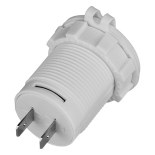 12В модифицированное автомобильное зарядное устройство Dual usb Быстрая зарядка 2.1a белый новый морской мотоцикл Автомобильные аксессуары