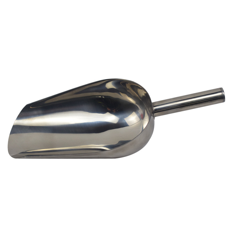 Pala de plástico veterinaria pala de alimentación grande pala de alimentación de acero inoxidable pala de alimentación engrosada pala de alimentación