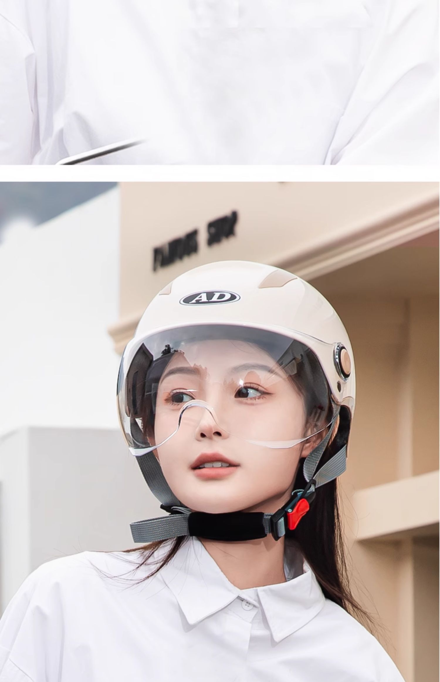 2025 New Electric Motorcycle Helmet 3C Certified Women's Half Helmet