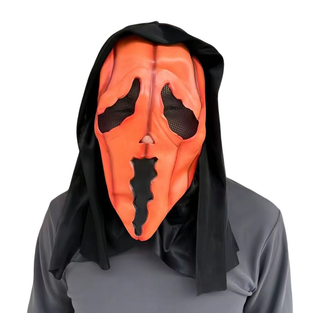 Transfronterizos Hot Conjuring 2 máscaras de monjas Halloween aterrador fantasía horror aterrador capuchón de látex monjas image 27