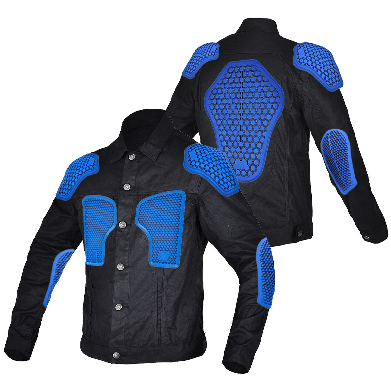 VOLERO american retro máquina pesada chaqueta de cera de aceite motocicleta ciclismo ropa ameikaji aceite cera chaqueta de la motocicleta