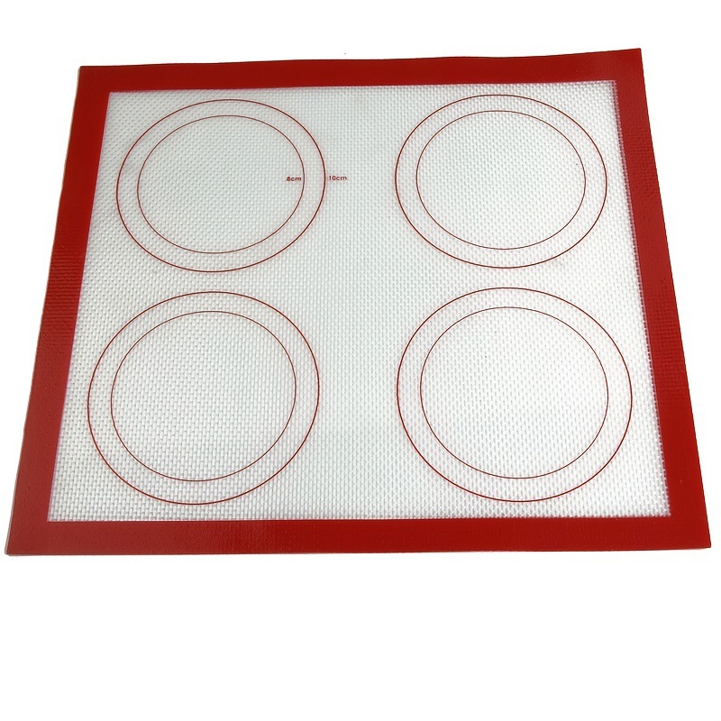 Estera de silicona para hornear combinación traje estera de silicona para hornear resistente a la temperatura macaron estera para hornear estera del horno estera para hornear transfronteriza