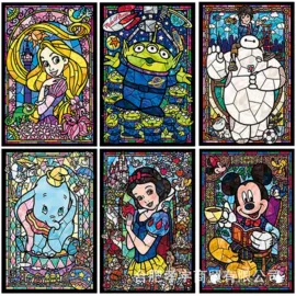 钻石画、皮画;十字绣