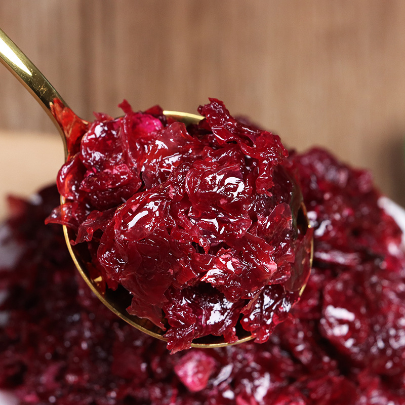 Rose filling, Yunnan specialty fresh flower cake baking filling, mooncake filling, rose jam, glutinous rice balls, cold drink ingredients, 1KG