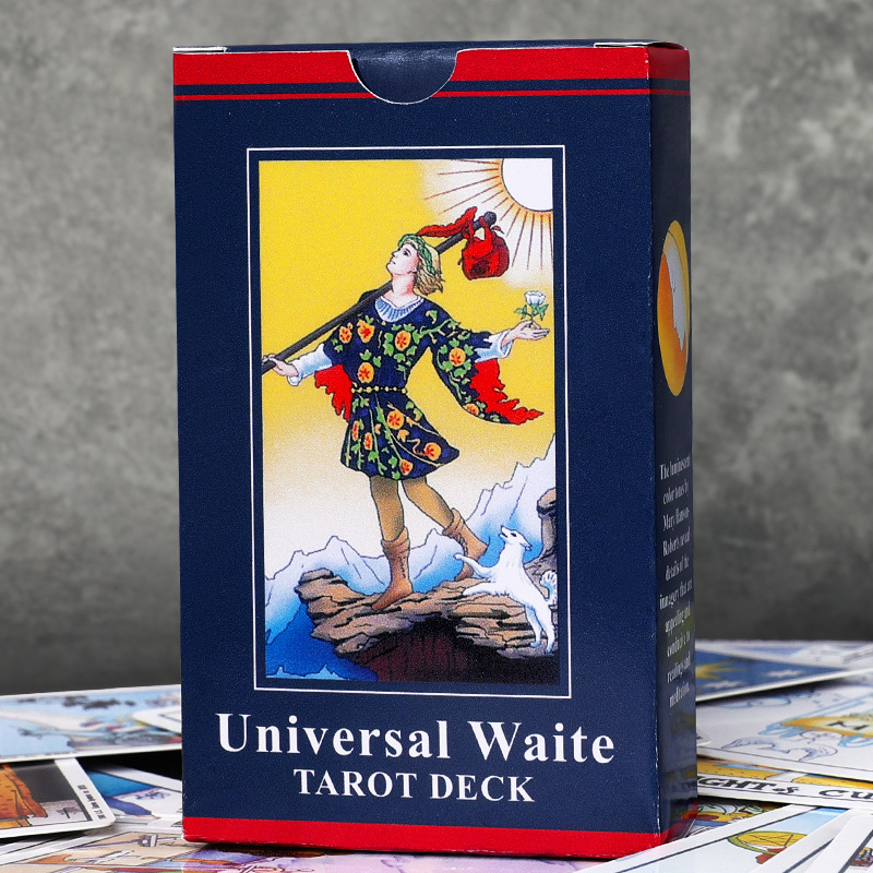 Carrot cards popularize authentic classic tarot cards Smith West card beginner board game full set