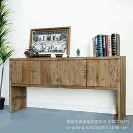 中式老榆木斗柜客厅组合餐边柜木质抽屉式床头柜多层展示柜收纳柜