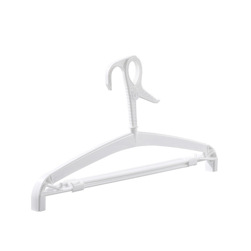 Retractable bath towel rack, bathroom towel hanger, home windproof trouser rack for drying sheets and quilt cover, 2-pack