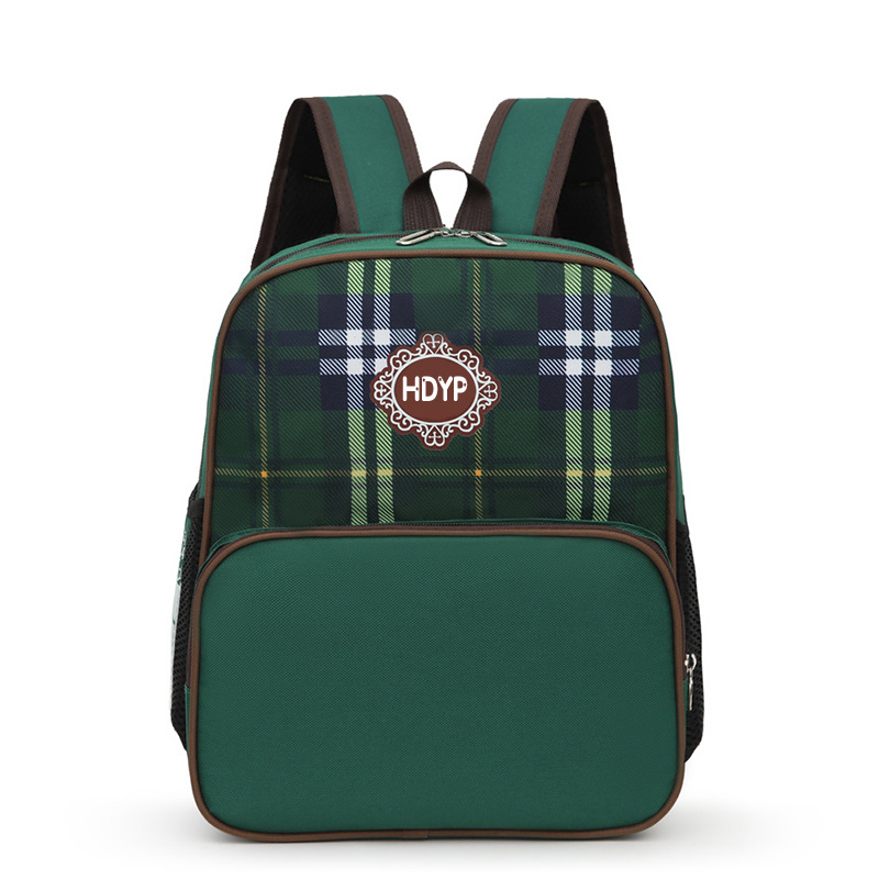 Kindergarten schoolbag venta al por mayor cuidado infantil jardín bebé conexión publicidad masculina y femenina bebé impreso logo image 12