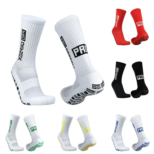 Football Socks Summer Men's Mid-Tube Professional Game Training Silicone Non-Slip Breathable Shock-Absorbing Towel Bottom Sports Socks