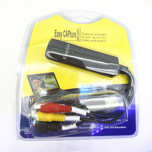 Easycap USB Video Captureҕ�lUSB��·�ɼ���֧��Win7 DVD Maker