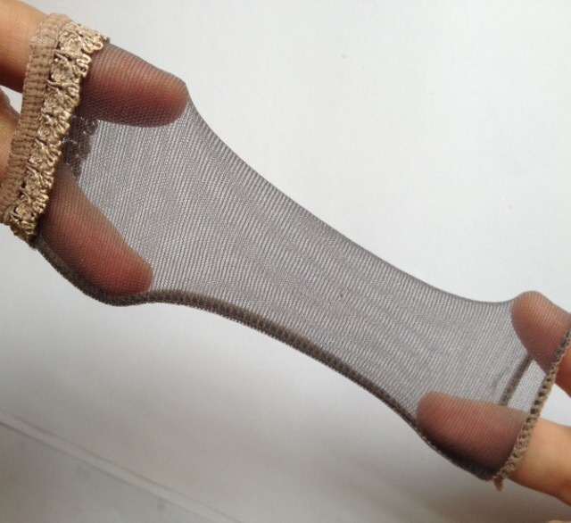Flesh-Colored and Black Adult Stockings for Couples Intimacy — detail image 4
