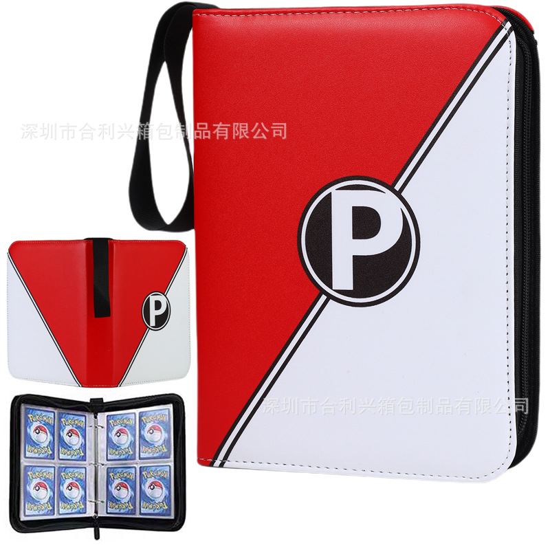 FUENTE fabricante en stock suministro baokemeng juego tarjeta colección libro Magic Baby Tarjeta de cremallera libro de almacenamiento