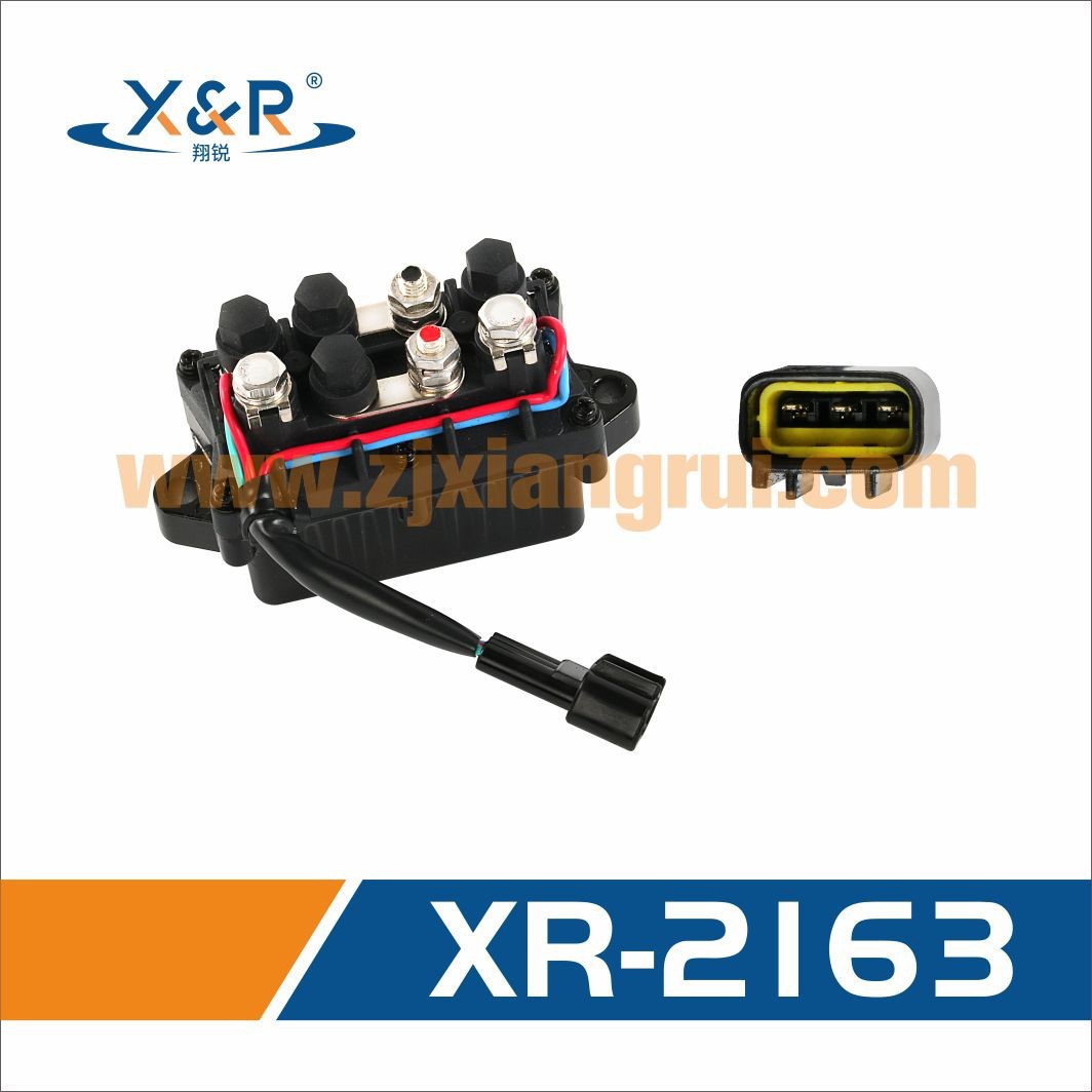 发动机装饰继电器电磁阀盒雅马哈舷外继电器总成 6AW-81950-00