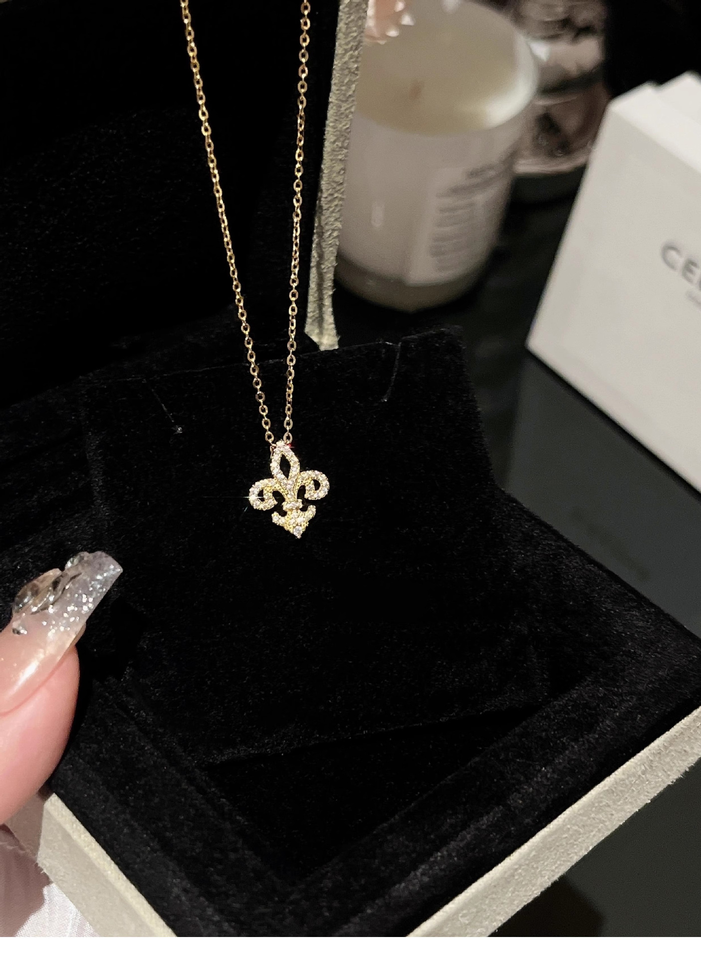 Pendant Necklace Classification 925 sterling silver Chain Material cable chain Chain Type 1 Piece 925 Sterling Silver Geometric 925 Sterling Silver Cable Chain Pendant Necklace