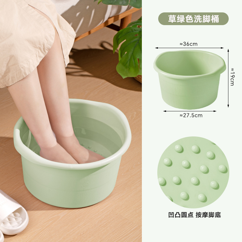 家庭用の足湯桶のプラスチックは足湯を厚くします。老人は高いマッサージをします。|undefined