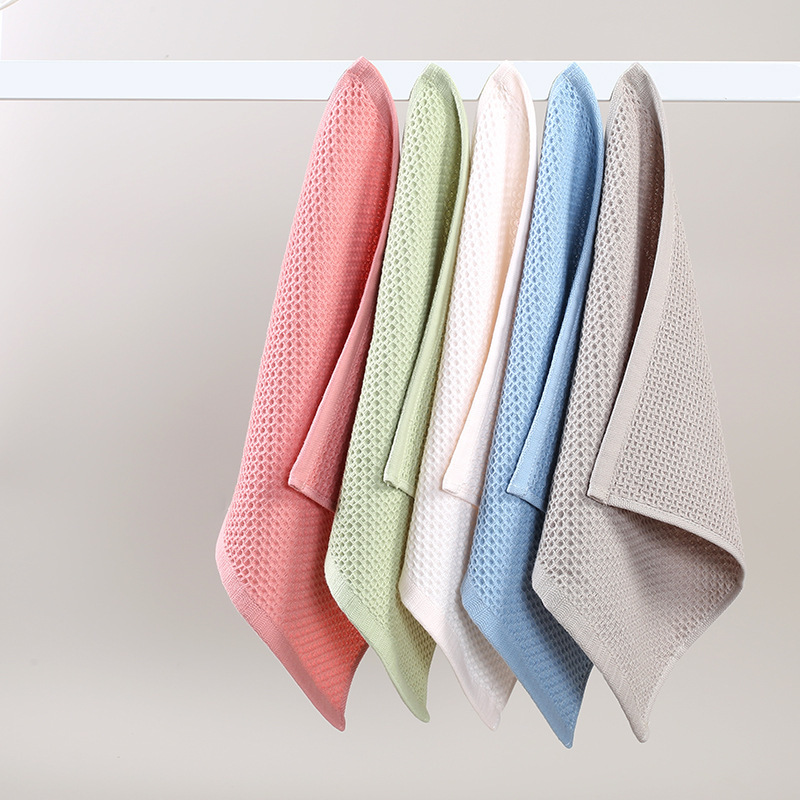 Class a Pure Cotton Waffle Square Towel Japanese-Style All-Cotton Honeycomb Hand Towel Cross-Border Supply Promotional Gift Quick-Drying Class a Pure Cotton Waffle Square Towel Japanese-Style All-Cotton Honeycomb Hand Towel Cross-Border Supply Promotional Gift Quick-Drying