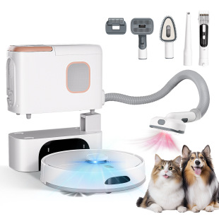 Pet Wool Suction Sweeping Robot Home Use M20m Laser Navigation Automatic Dust Collection Recharging 6000pa Large Suction