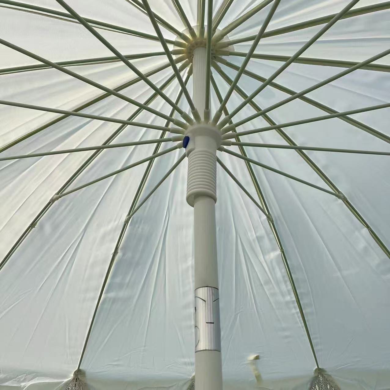 In-Stock 16K Sunshade Umbrella for Beach, Outdoor Camping, Sun Protection, Advertising Umbrella for Hotels and Guesthouses