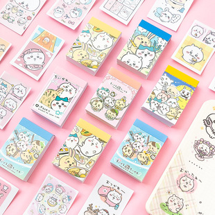 Lovable Ji Yi Kawa Doudou This Girl Heart Cartoon mini Sticker This Hand Account Material This Girl Sticker This