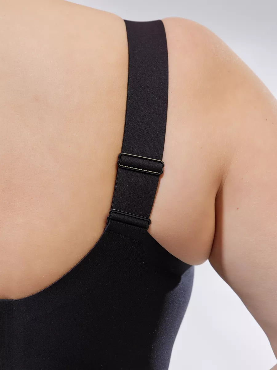 Wireless Shaping Bra For Large Breasts Anti-exposure Mesh Design_voghion.com
