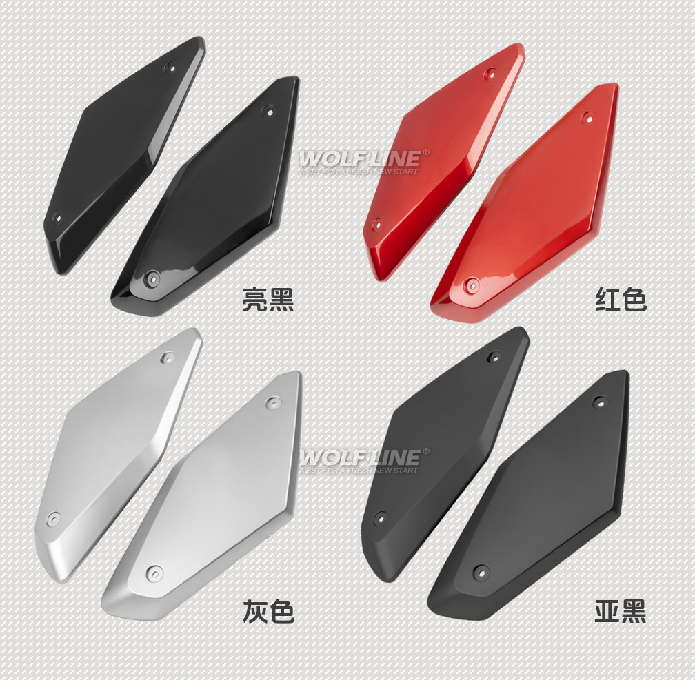 Suitable for Honda 19-23 model CB650R modified body side fairing, wind deflector, air intake cover, wind blade, side wind wing