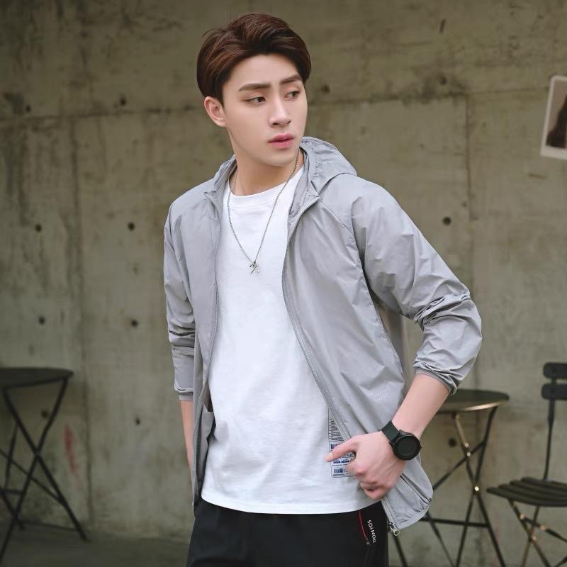 Sun Protection Clothing for Men, Summer 2026 New Quick-Dry Ice Silk Fishing Zipper Jacket, Thin Skin Jacket, Long-Sleeve Hoodie Sun Protection Clothing for Men, Summer 2026 New Quick-Dry Ice Silk Fishing Zipper Jacket, Thin Skin Jacket, Long-Sleeve Hoodie