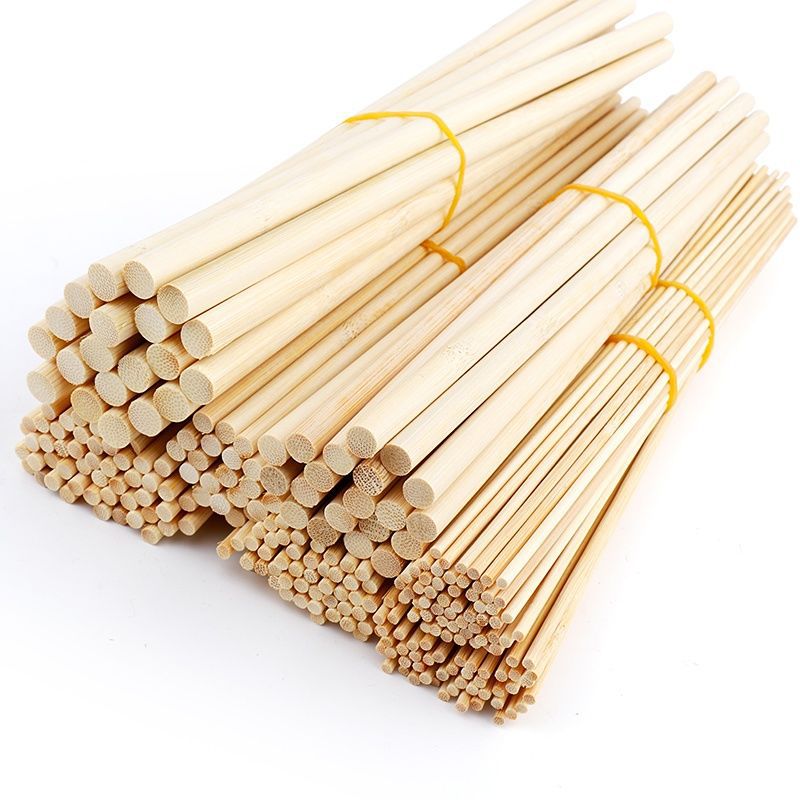 Wholesale of wooden sticks DIY Architecture Model Material Science Small round Bamboo Round sticks Zhubang Bamboo stick Bamboo sticks