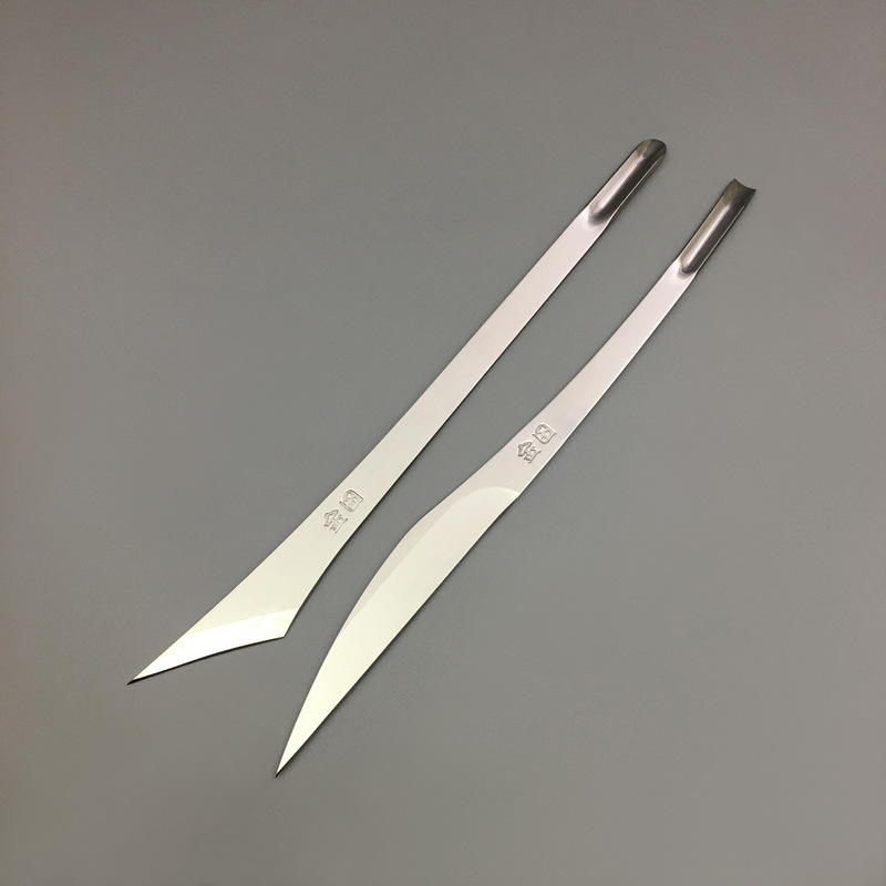 金田不锈钢水仙花雕刻刀套装 多肉植物切割小刀砍头分根去腐