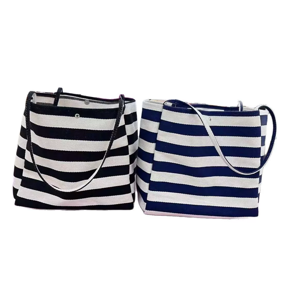 Плечевая сумка, вместительная модная Tote, коллекция 2023 — multicolor варианты (Black / Blue)