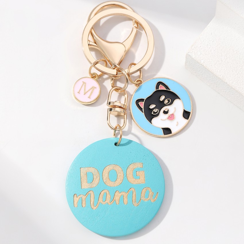 Lindo Letra Perro Madera Unisexo Llaveros display picture 11