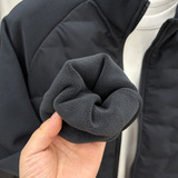 Элитная шерстяная удерживающая тепло универсальная куртка для отдыха, увеличенная толщина