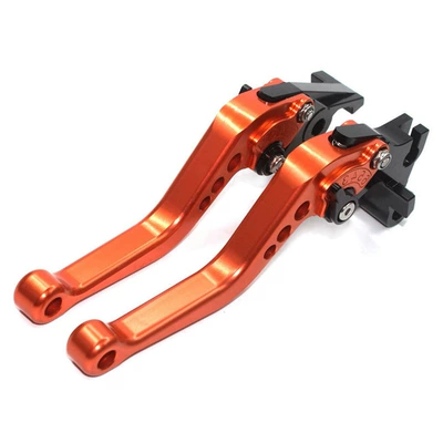 Lever, Motorcycle Handle Cover - orange-short-style-without-logo