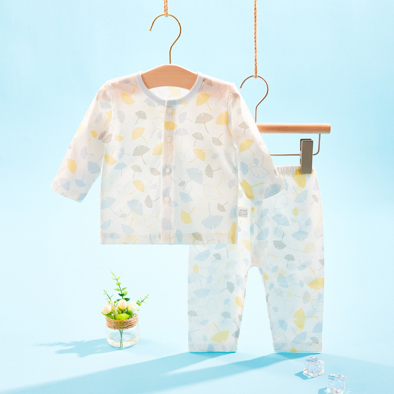 Summer thin infant clothes pure cotton newborn baby air conditioning