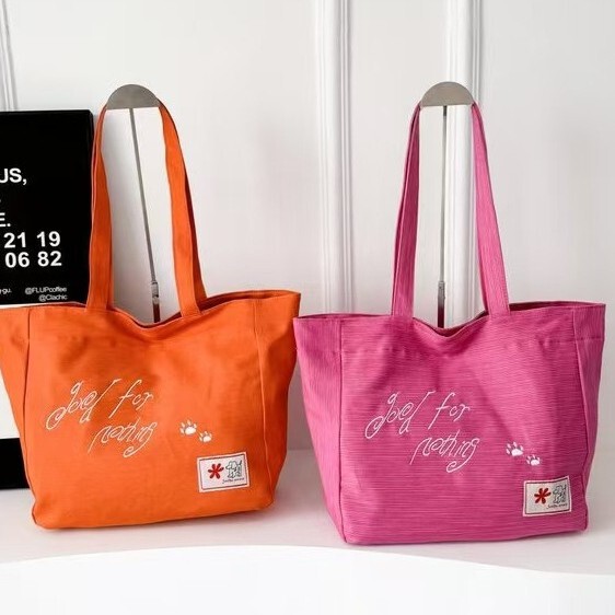 Tote Bag Women's Autumn Student Niche Designer Shoulder Large Capacity Shopping Environmental Protection Bag Tote Bag Women's Autumn Student Niche Designer Shoulder Large Capacity Shopping Environmental Protection Bag