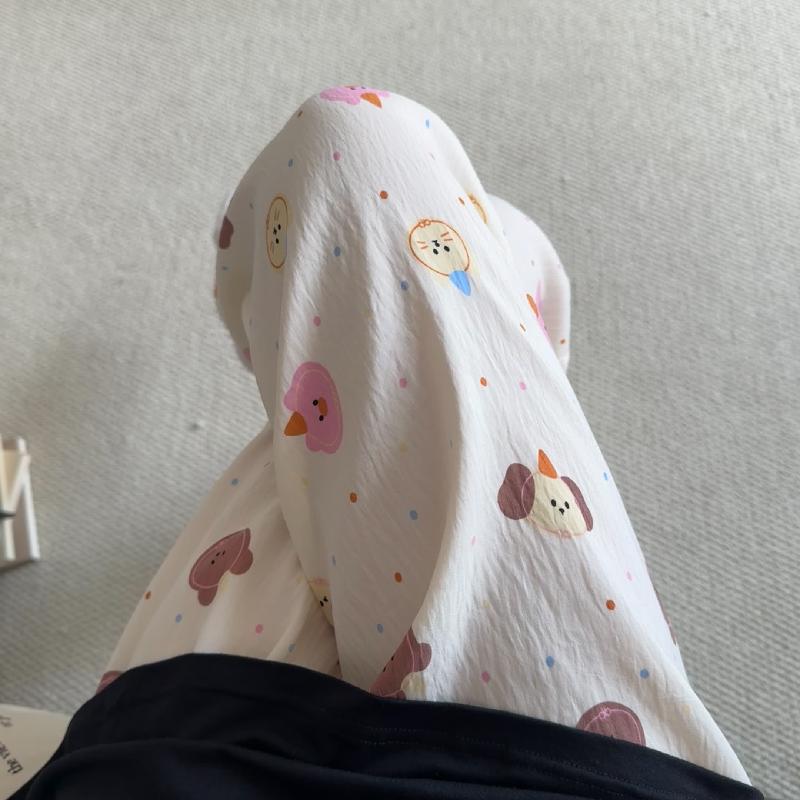 Primavera y verano · Pantalones de pijama casuales para mujeres pantalones a prueba de mosquitos rojos en línea 2025 nuevos pantalones caseros para llevar