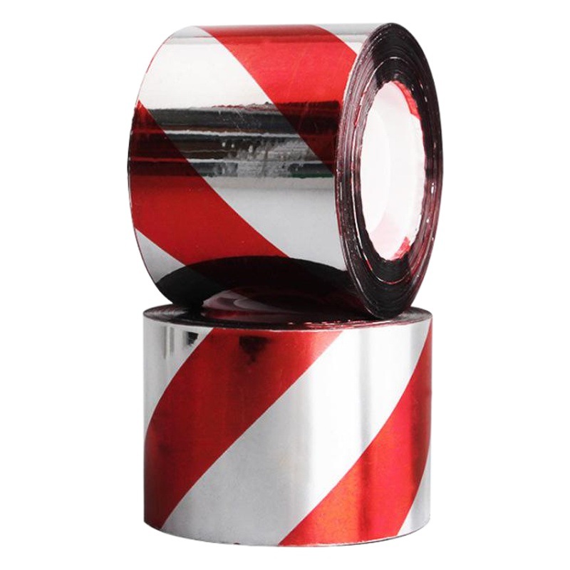 Aislamiento de campo seco Orchard pájaro repelente cinta reflectante pájaro repelente advertencia láser cinta reflectante soporte