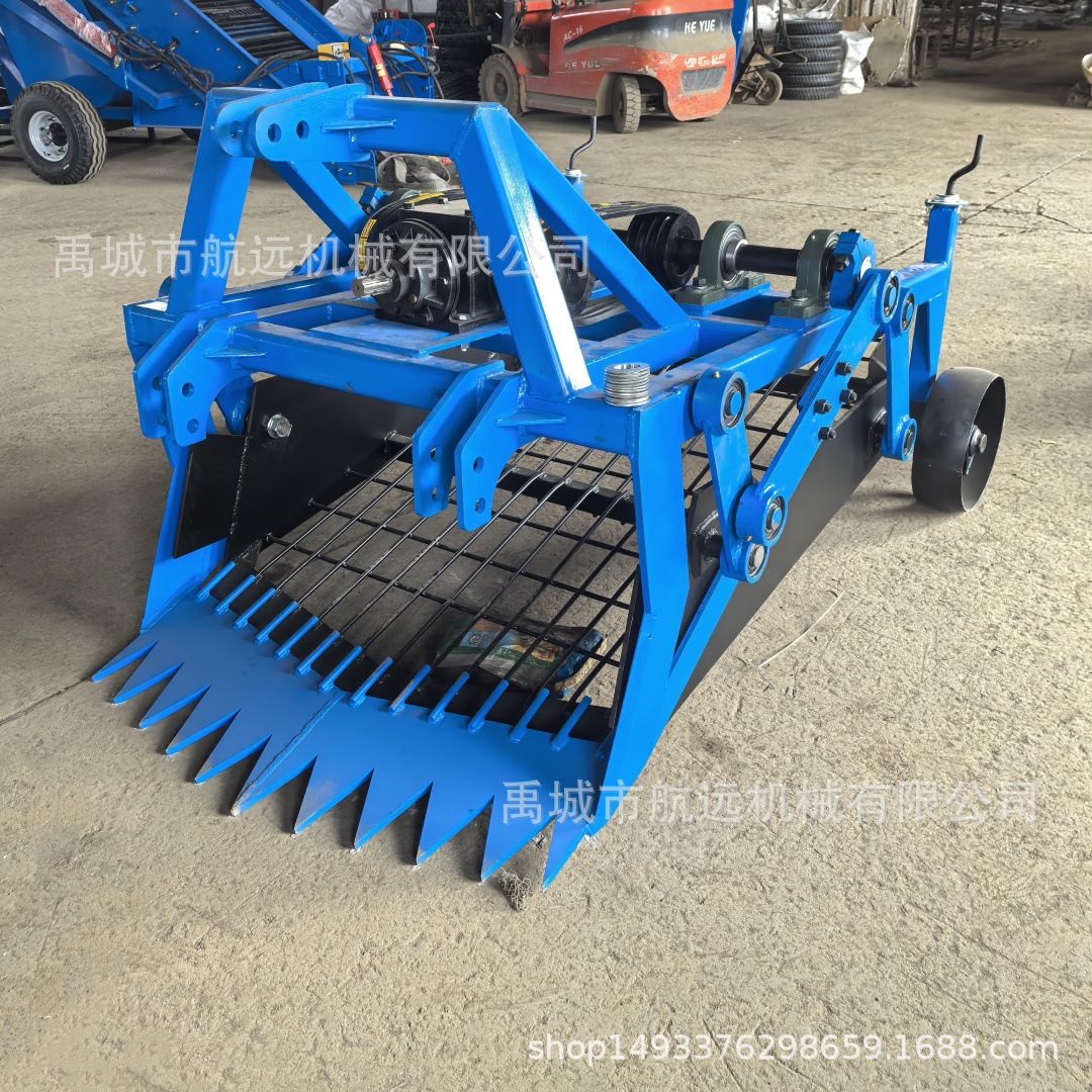 晃筛式的药材收获机 宽1米1.2米1.4米1.5米1.6米的丹参柴胡收获机