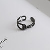 Design ring, silver 925 sample, simple and elegant design, internet celebrity