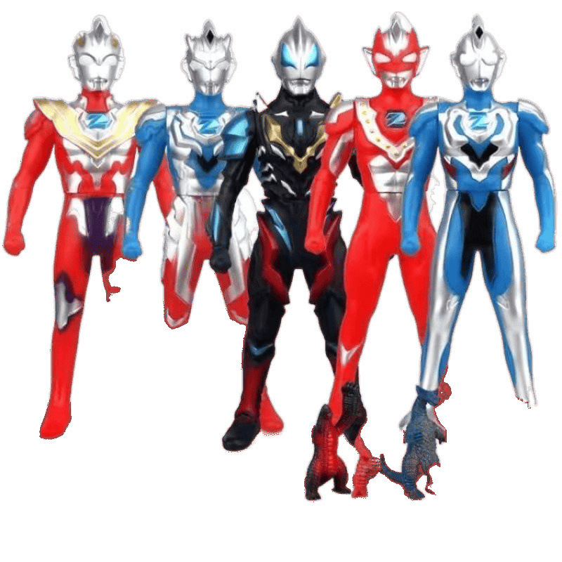 大型ソフトプラスチック人形ウルトラマンティガセロモンスター子供用ギャラクシースーパーマンゼータジェットおもちゃセット男性用|undefined