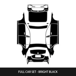 Car paint protective film Invisible Car Wrap Tpu - glossy-black-tpu-24-26-mercedes-benz-c-class
