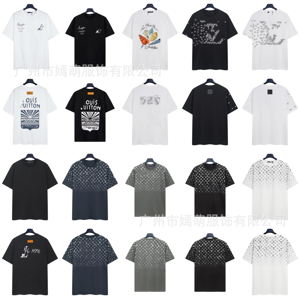 天花板驴家t恤2026新款字母LOGO系列图案刺绣印花短袖T恤男女款潮