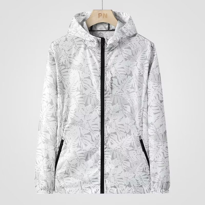 Sun Protection Clothing Men's Summer Thin UV Protection Jacket Outdoor Quick-drying Ice Silk Fishing Sun Protection Clothing