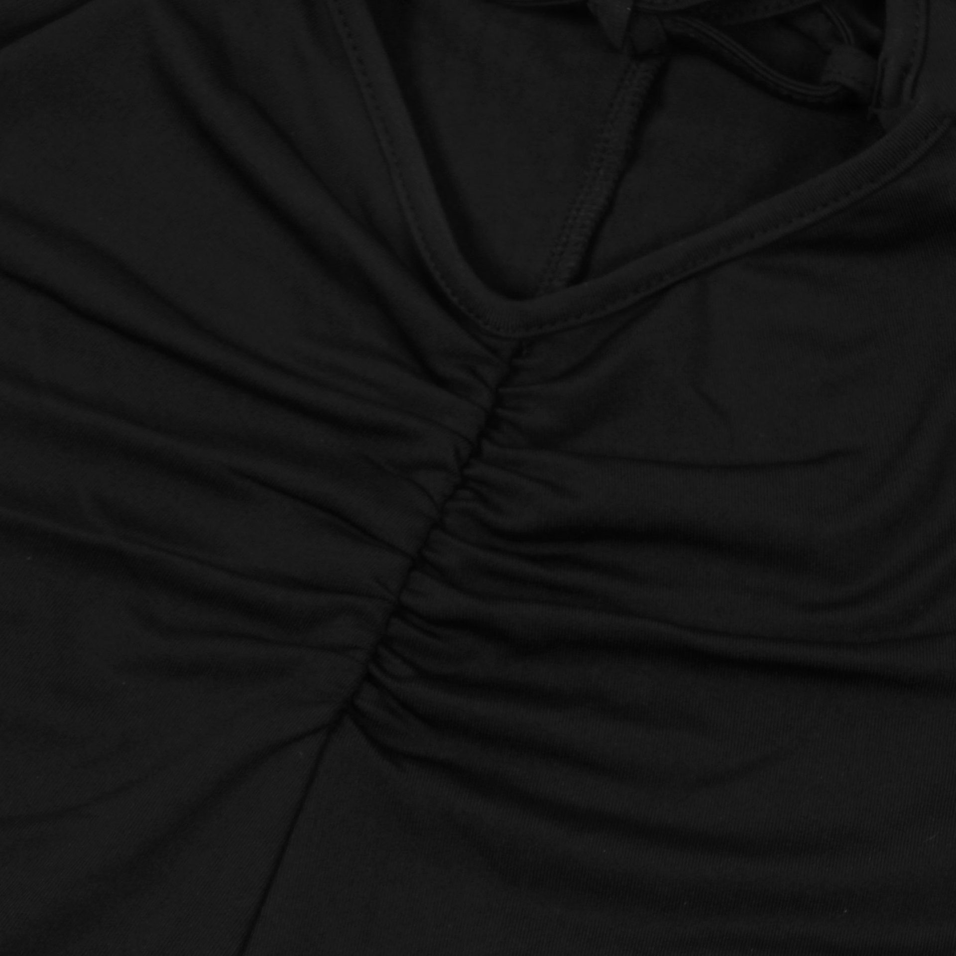 Women's Clothing hot diamond deep V backless strap halter neck jumpsuit shorts_voghion.com