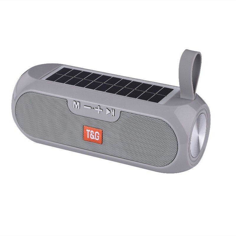 Sonido Bluetooth TG182 altavoz Bluetooth de carga solar portátil portátil al aire libre tarjeta TF subwoofer de sonido