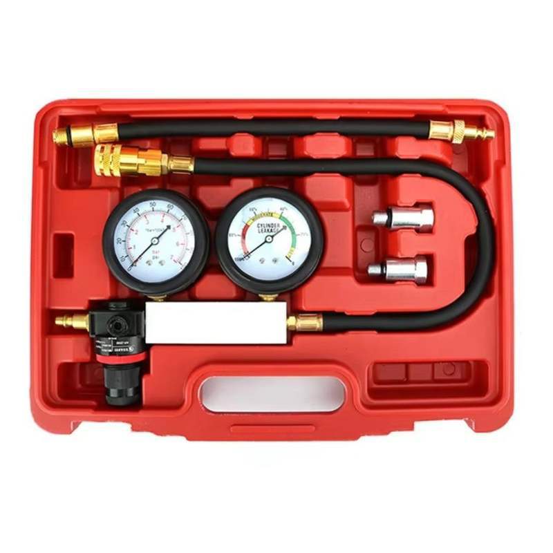TU-21 Cylinder Leak Tester Automotive Engine Cylinder Air Leak Tester Auto Repair Diagnostic Tool Set