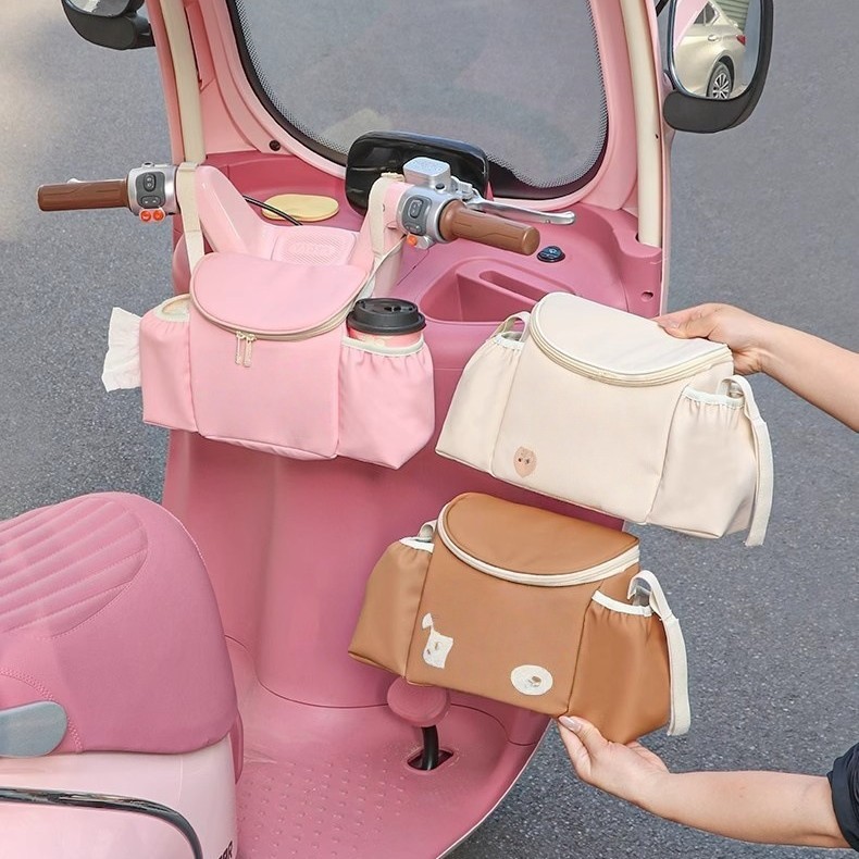 三輪車収納バッグは、Emma Happy Yadi Jinpeng フロント電気自動車バッグ収納バッグに適しています。|undefined
