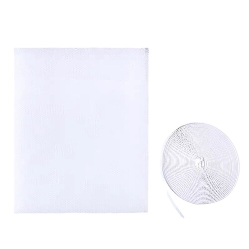 T Anti-mosquito and anti-bug screen window Self-adhesive anti-mosquito sand window DIY window screen Invisible screen with Velcro
