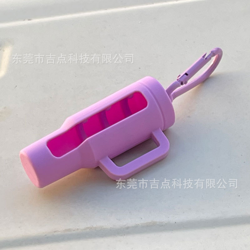跨境口红硅胶套保护套食品级创意造型硅胶唇膏套防摔便携保护壳|undefined