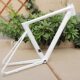 700C Road Bicycle Aluminum Alloy Breaking Wind Frame Pin-mounted Disc Brake Straight-mounted Front Dial Inner Line Refinish Coating Process